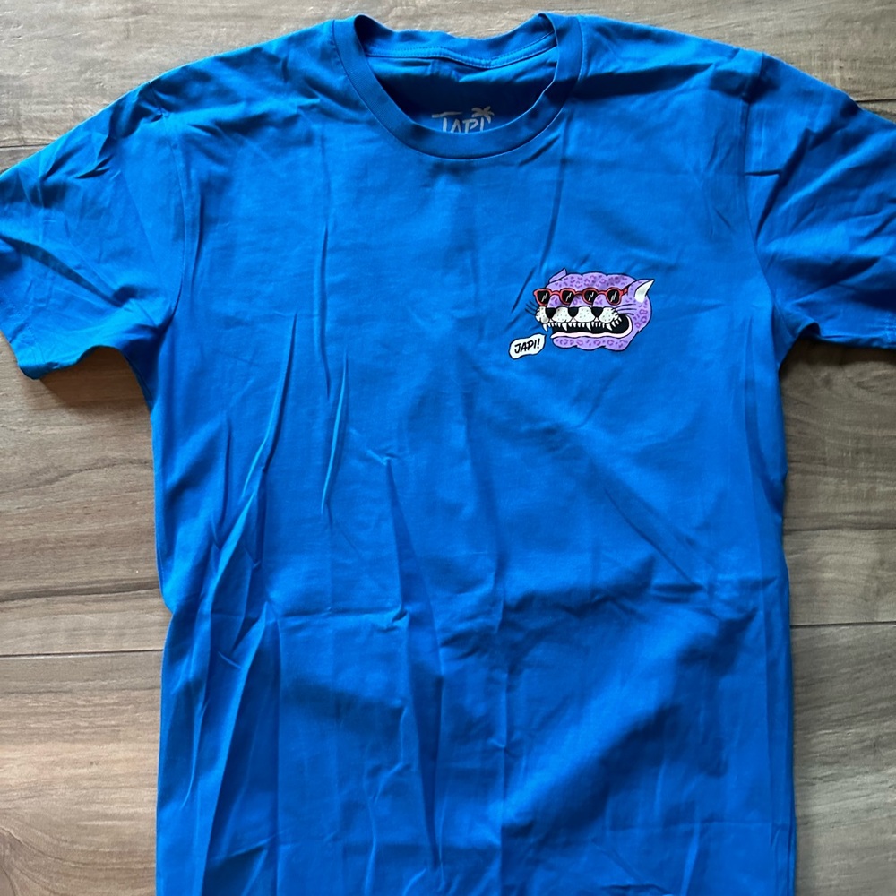 Blue Graphic T-Shirt JAPI. Men’s M